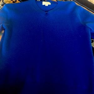 Blue beautiful sweater